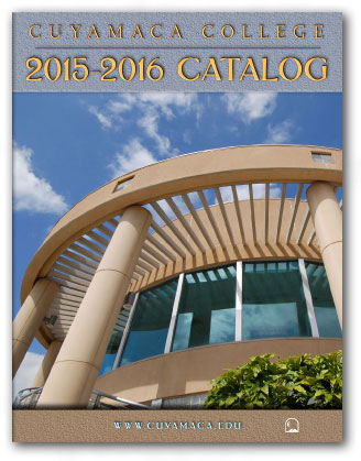 Cuyamaca College 2014-2015 Catalog