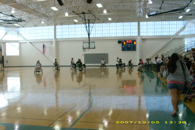Wheelchair Basketball Game