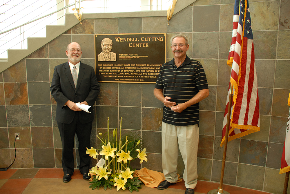 Wendell Cutting Center Dedication